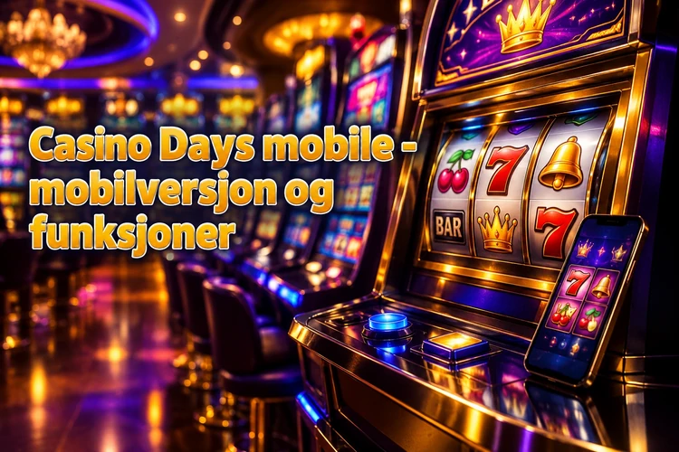 Casino Days mobile - mobilversjon og funksjoner