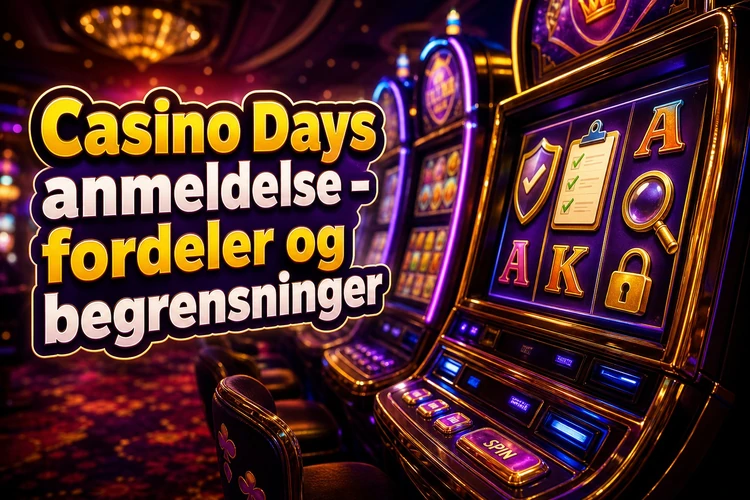 Casino Days anmeldelse - fordeler og begrensninger