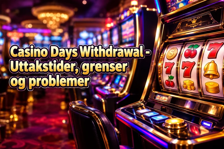Casino Days Withdrawal - Uttakstider, grenser og problemer