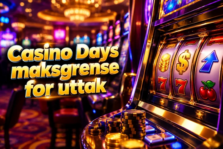 Casino Days maksgrense for uttak